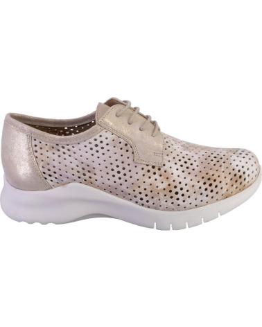Zapatos de Mujer PIESANTO 240715 ZAPATOS CON CORDONES DE MUJER PIEL BEIGE