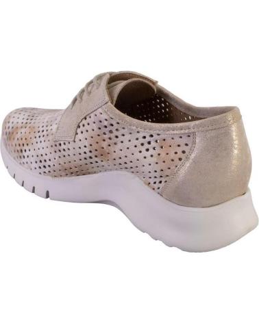 Zapatos de Mujer PIESANTO 240715 ZAPATOS CON CORDONES DE MUJER PIEL BEIGE