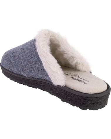 Pantofole per Donna PLUMAFLEX 80000 ZAPATILLAS DE CASA DE MUJER AZUL MARINO AZUL MARINO