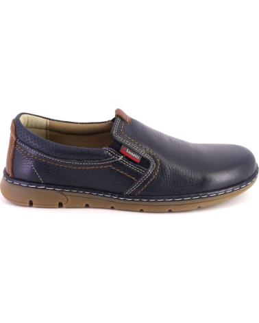 Mocassins pour Homme LUISETTI 23320 MOCASINES DE HOMBRE PIEL AZUL MARINO