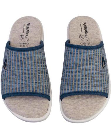 Pantufas-De-Mujer-PLUMAFLEX-80016-ZAPATILLAS-DE-CASA-DE-MUJER-AZUL-JEANS