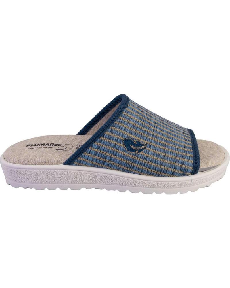 Pantufas-De-Mujer-PLUMAFLEX-80016-ZAPATILLAS-DE-CASA-DE-MUJER-AZUL-JEANS