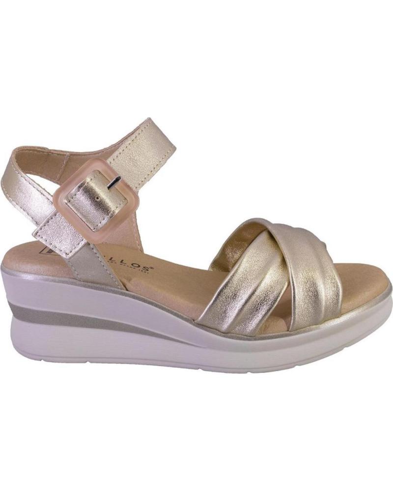 Sandales pour Femme PITILLOS 5610 SANDALIAS DE MUJER PIEL ORO