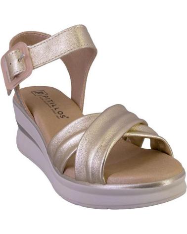 Sandales pour Femme PITILLOS 5610 SANDALIAS DE MUJER PIEL ORO