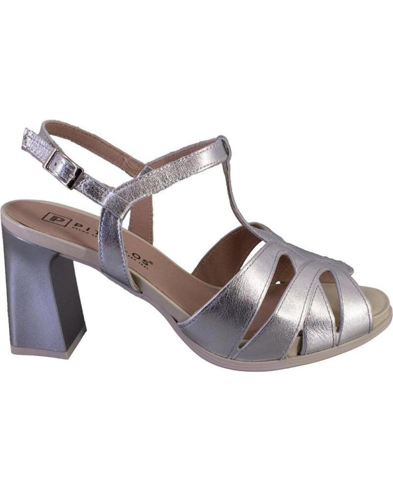 Sandales pour Femme PITILLOS 5702-24 SANDALIAS DE MUJER PIEL PLATA