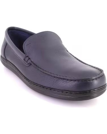 Man Mocasines NOTTON 0110 MOCASINES DE HOMBRE AZUL MARINO PIEL AZUL MARINO