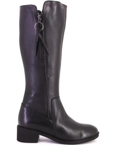 Botas-De-Mujer-TREINTAS-L901-BOTAS-DE-MUJER-PIEL-NEGRO