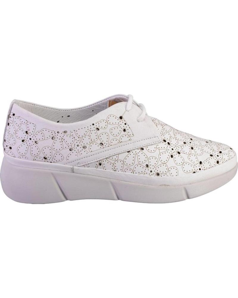 Zapatos-De-Mujer-TREINTAS-L1001-ZAPATILLAS-CASUAL-DE-MUJER-PIEL-CON-LA-BLANCO