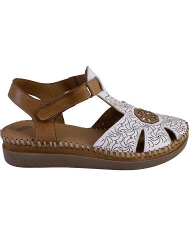 Sandalias-De-Mujer-TREINTAS-L1016-SANDALIAS-DE-MUJER-PIEL-BLANCO