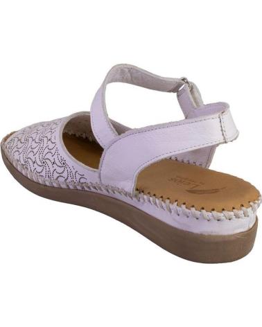 Sandalias-De-Mujer-TREINTAS-L1017-SANDALIAS-DE-MUJER-PIEL-BLANCO