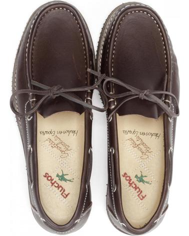 Nauticos de Hombre FLUCHOS NAUTICO 156 ENGRASADO MARRON