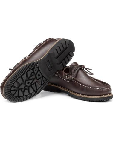 Nauticos de Hombre FLUCHOS NAUTICO 156 ENGRASADO MARRON