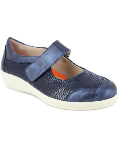 Bailarinas per Donna D`CUTILLAS MANOLETINAS DOCTOR CUTILLAS 43625 ANCHO ESPECIAL MARINO
