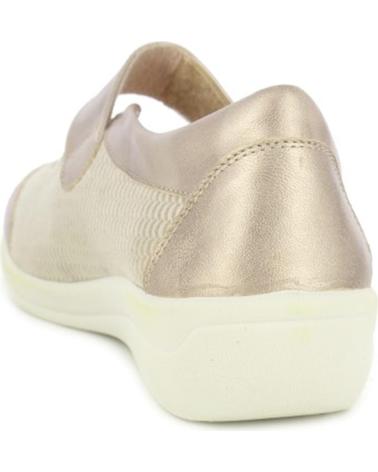 Bailarinas-De-Mujer-D`CUTILLAS-ZAPATOS-ANCHO-ESPECIAL-DE-VELCRO-METALIZADO