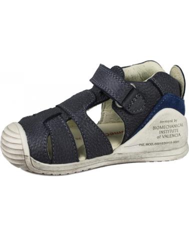 girl and boy Sandals BIOMECANICS SANDALIA CERRADA PIEL AZUL