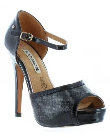 Shuhe ferse für Damen MARIA MARE 65715 CHAROL NEGRO