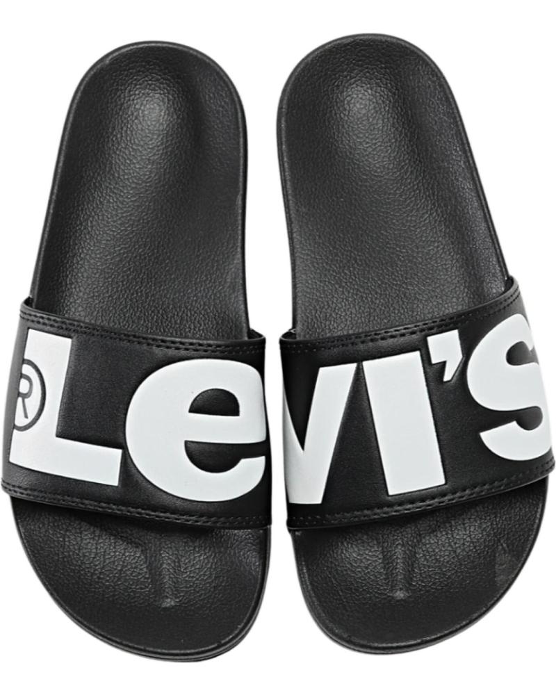 LEVIS SANDALIAS JUNE L PARA MUJER EN COLOR NEGRO