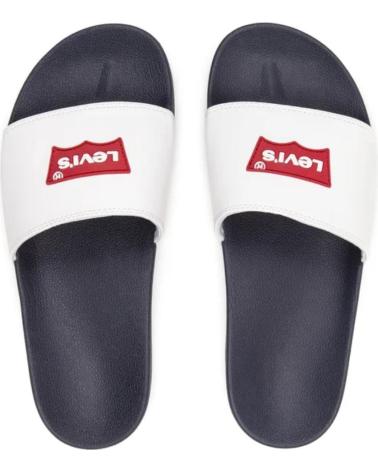 Sandalias de Hombre levis SANDALIA CHANCLA PARA HOMBRE 235642 COLOR BLANCO BLANCO