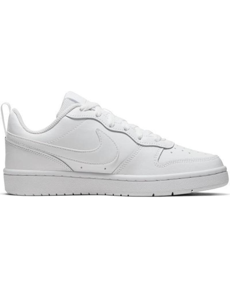 Zapatillas deporte de Niño NIKE ZAPATILLA COURT BOROUGH LOW RECRAFT BG DV5456 106 BLANCO BLANCO