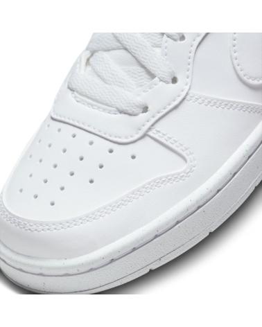 Zapatillas deporte de Niño NIKE ZAPATILLA COURT BOROUGH LOW RECRAFT BG DV5456 106 BLANCO BLANCO