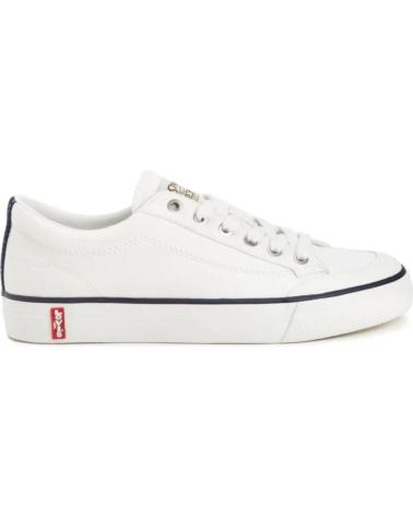 Esportes  de Mulher LEVIS ZAPATILLA LONA UNISEX 235662 COLOR BLANCO