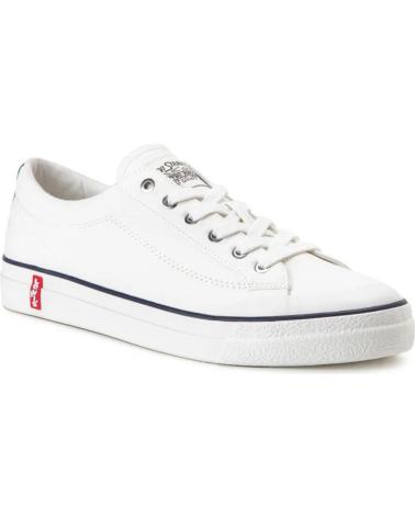Esportes  de Mulher LEVIS ZAPATILLA LONA UNISEX 235662 COLOR BLANCO
