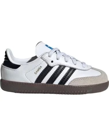 Esportes--De-Niña-ADIDAS---ZAPATILLAS-BLANCA-PARA-NINOS---SAMBA-BLANCO