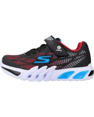 Sportivo per Bambino SKECHERS ZAPATILLAS NINO MODELO FLEX-GLOW ELITE - VORLO COLOR NEGRO B BKRB