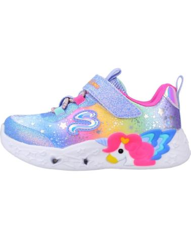 Sportivo per Bambina SKECHERS ZAPATILLAS NINA MODELO UNICORN CHARMER-TWILIGHT DR COLOR AZU BLMT
