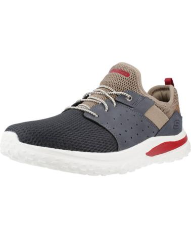 Sportivo per Uomo SKECHERS ZAPATILLAS HOMBRE MODELO SOLVANO COLOR AZUL NVMT