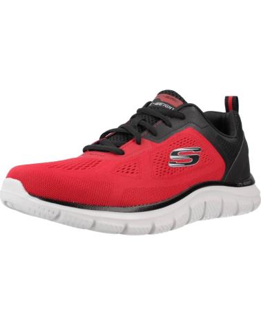 Deportivas-De-Hombre-SKECHERS-ZAPATILLAS-HOMBRE-MODELO-TRACK-COLOR-ROJO-RDBK