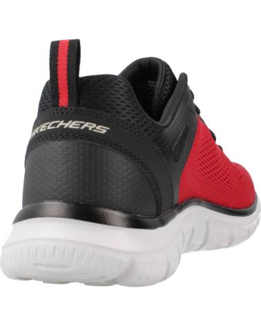 Deportivas-De-Hombre-SKECHERS-ZAPATILLAS-HOMBRE-MODELO-TRACK-COLOR-ROJO-RDBK