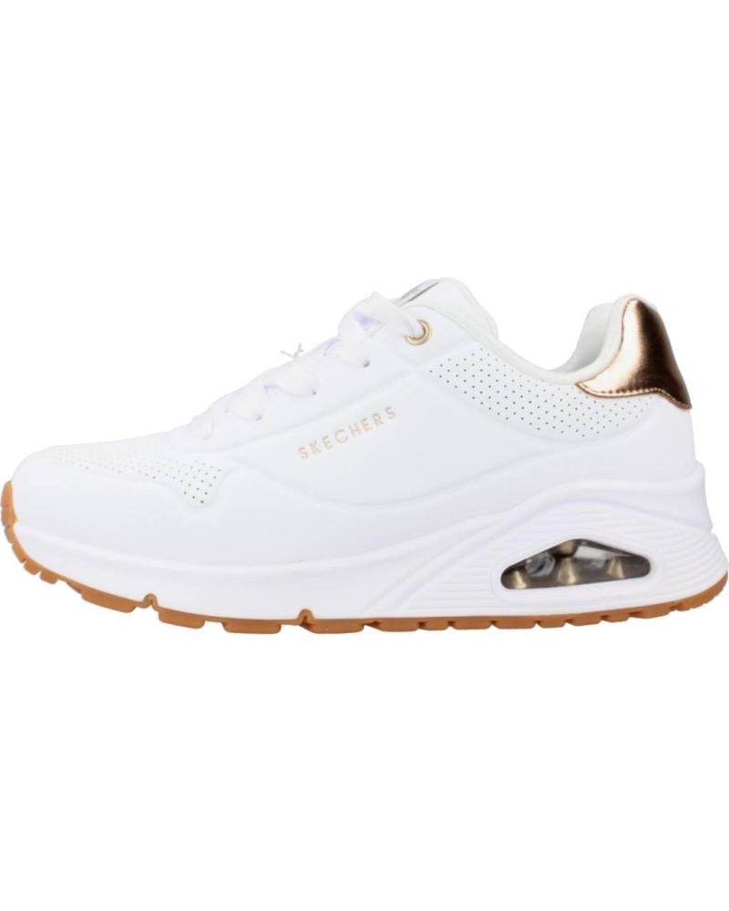 Sportif pour Fille SKECHERS ZAPATILLAS NINA MODELO UNO GEN1 COLOR BLANCO WHT