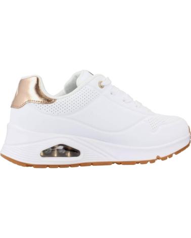 Sportif pour Fille SKECHERS ZAPATILLAS NINA MODELO UNO GEN1 COLOR BLANCO WHT