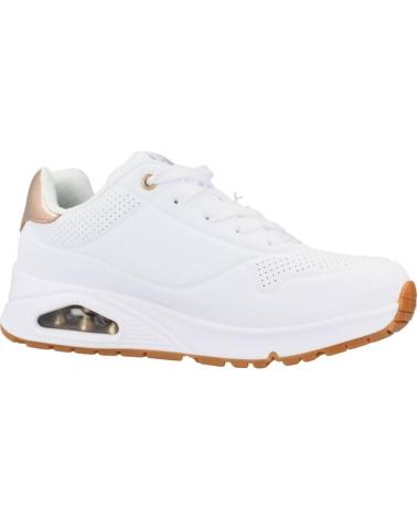 Sportif pour Fille SKECHERS ZAPATILLAS NINA MODELO UNO GEN1 COLOR BLANCO WHT