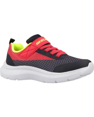 SKECHERS SOLAR SQUAD FAST RDBK SCHWARZ JUNIOR RDBK