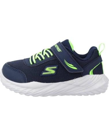 SKECHERS 407308N NVLM BASKETS SPORT BLEUES NVLM