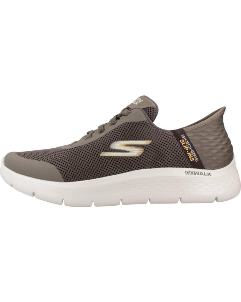 Sportif-De-Hombre-SKECHERS-ZAPATILLAS-HOMBRE-MODELO-SLIP-INS-GO-WALK-ARCH-FIT-COLOR-MAR-BRN