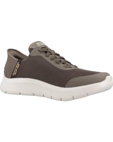 Sportif-De-Hombre-SKECHERS-ZAPATILLAS-HOMBRE-MODELO-SLIP-INS-GO-WALK-ARCH-FIT-COLOR-MAR-BRN