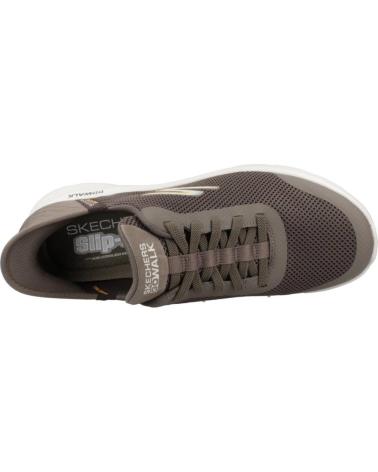 Sportif-De-Hombre-SKECHERS-ZAPATILLAS-HOMBRE-MODELO-SLIP-INS-GO-WALK-ARCH-FIT-COLOR-MAR-BRN