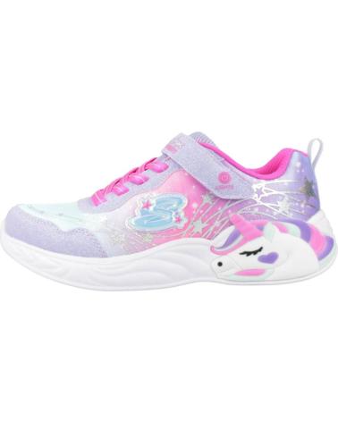 Sportivo per Bambina SKECHERS ZAPATILLAS NINA MODELO UNICORN DREAMS COLOR VIOLETA LVHP
