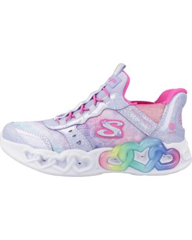 Sportivo per Bambina SKECHERS ZAPATILLAS NINA MODELO SLIP-INS INFINITE COLOR VIOLETA LVMT