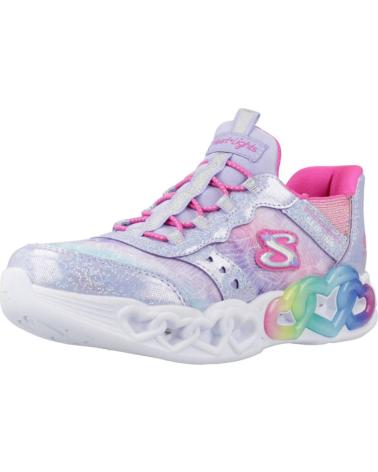 Sportivo per Bambina SKECHERS ZAPATILLAS NINA MODELO SLIP-INS INFINITE COLOR VIOLETA LVMT