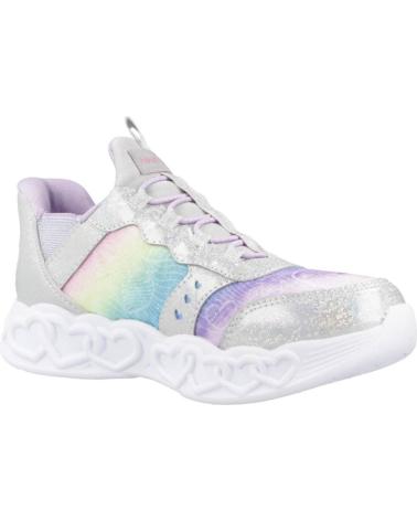 Sportif-De-Niña-SKECHERS-ZAPATILLAS-NINA-MODELO-SLIP-INS-INFINITE-COLOR-GRIS-SMLT