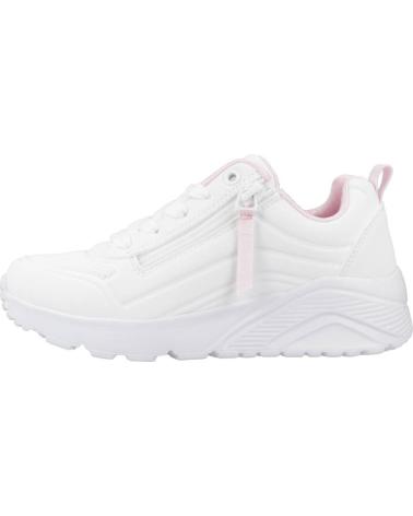 Sportif-De-Mujer-SKECHERS-ZAPATILLAS-NINA-MODELO-UNO-LITE---EASY-ZIP-COLOR-BLANCO-WHT
