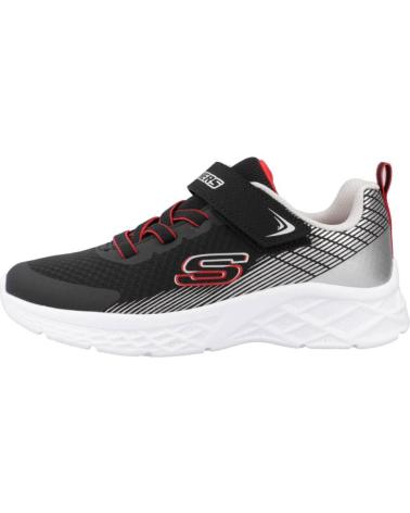 Sneaker für Junge SKECHERS ZAPATILLAS NINO MODELO 403924L COLOR NEGRO BKSR