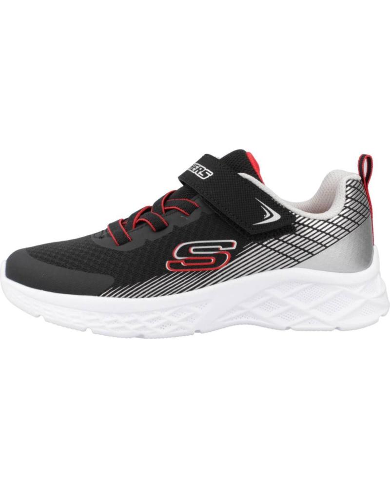Sneaker für Junge SKECHERS ZAPATILLAS NINO MODELO 403924L COLOR NEGRO BKSR
