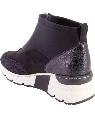 Stiefel für Damen RIEKER N6352 BOTINES DE MUJER NEGRO