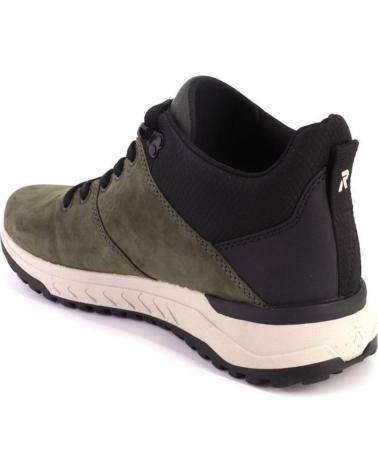Sneaker für Herren RIEKER U0163 BOTINES DE HOMBRE NOBUK KAKI