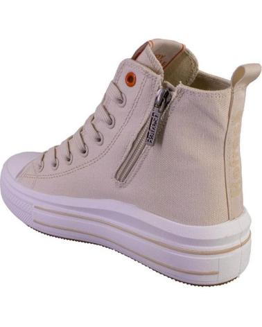 REFRESH 171931 BEIGE HIGH-TOP LEINEN-SNEAKER BEIGE